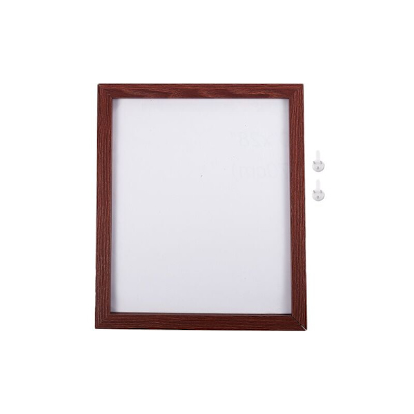 Fotoram Träeffekt Ramar Affischramar för Foton Fotoram Bild Röd Trä Färg 25 x 30 Cm