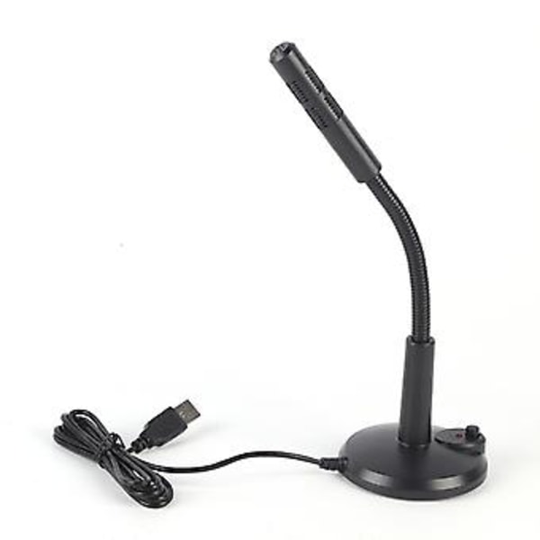 Stativmikrofon P, Rundstrålande USB-mikrofon för USB-mikrofon USB-mikrofon för dator med förbättrade funktioner