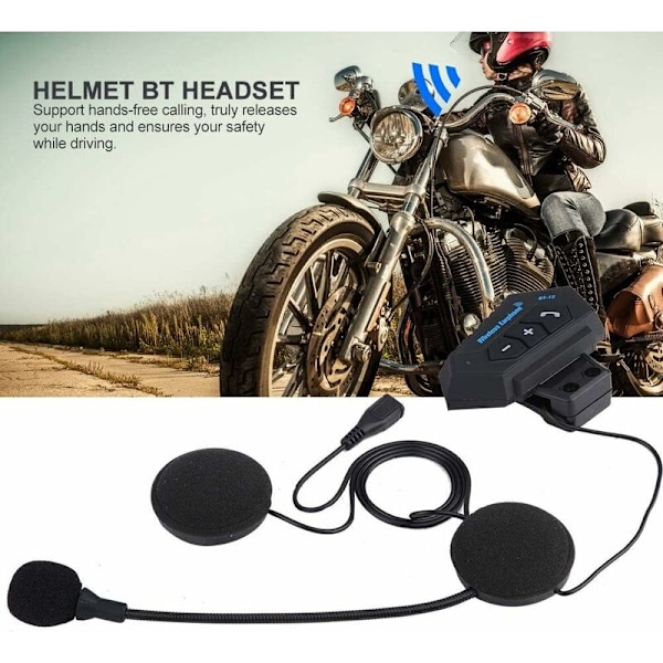 Motorcykel Intercom, Hands-Free Motorcykel Support Kit, Opkalds Earpiece Headset