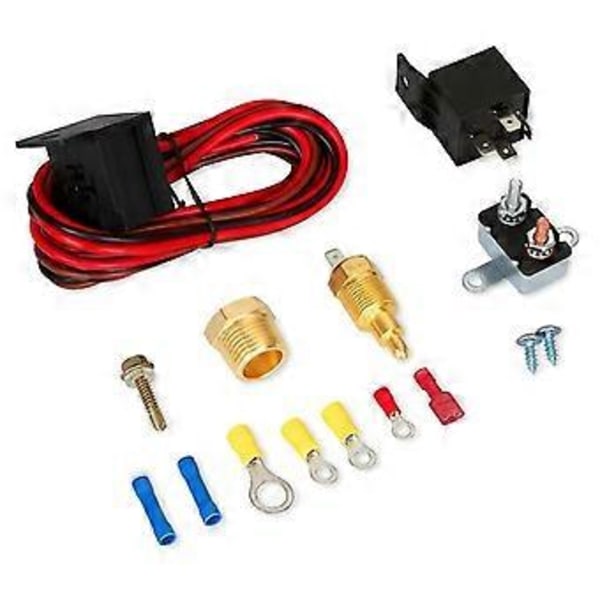 Temperatur Relæ-kontakt Sensor Kit Til 265 Motorer Dc12v Biltilbehør