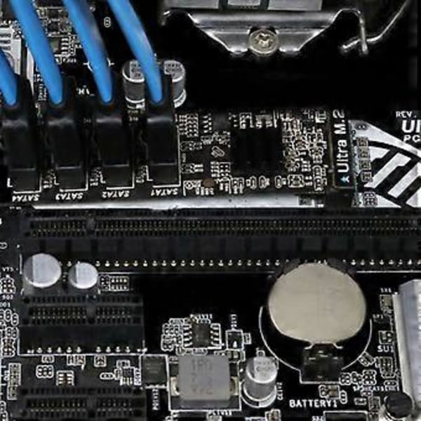 M.2 - 4-porttinen SATA3.0 -laajennuskortti PC-kiintolevyille, nopea adapteri