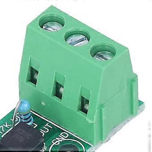 Opto Isolator Modul 1 Kanal Optokobler Isolasjonskort Spenningsdeteksjon for PLC AC 220V