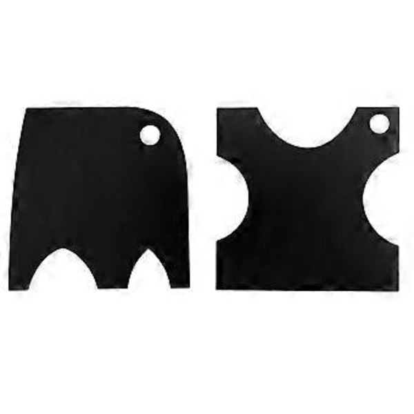 2 stk. Gitar Lag Mal Akryl Hals Formingsmaler Sett Reparasjonsreferanseverktøy for Gitar 1958 000-28