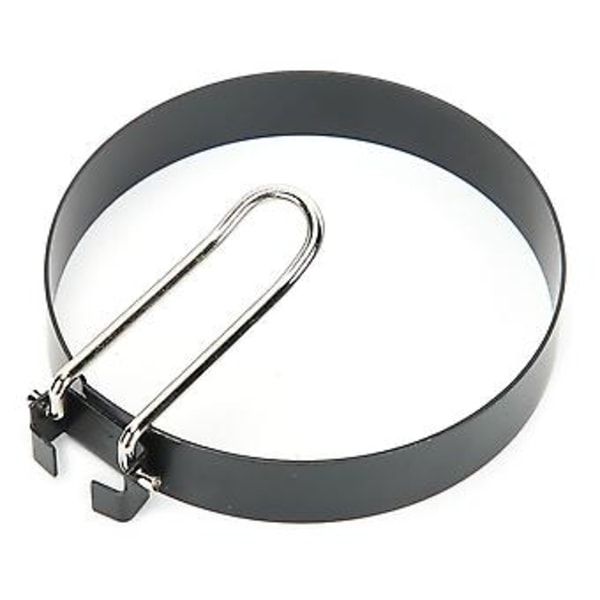 2 st Rostfritt Stål Rund Non-Stick Äggform Stekpanna Ringform Tillbehör Köksredskap