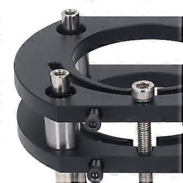 Router Løfteplatform 4 Kæbe Metal Fræsebord Løftesystem til Elektrisk Notfræsning Tapskæring Kantbearbejdning Affasning