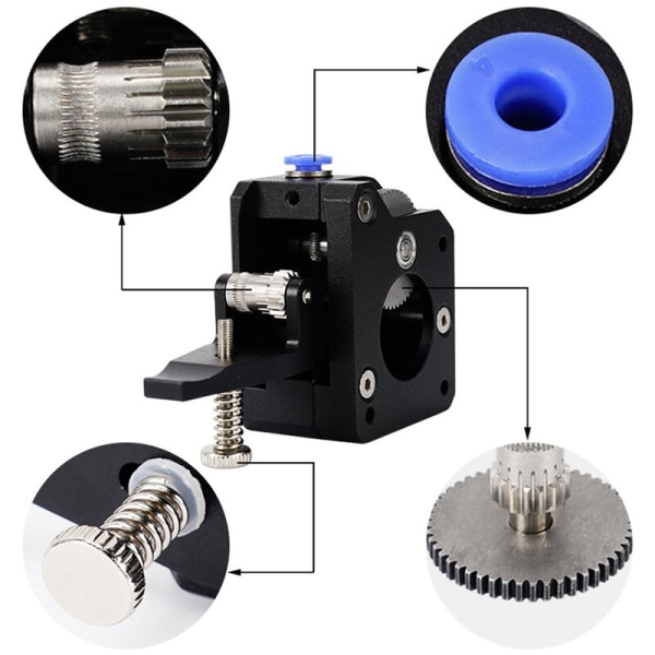 3D-skrivertilbehør er egnet for Bondte-ekstruder, all-metall lang og kort kast universal (høyre)