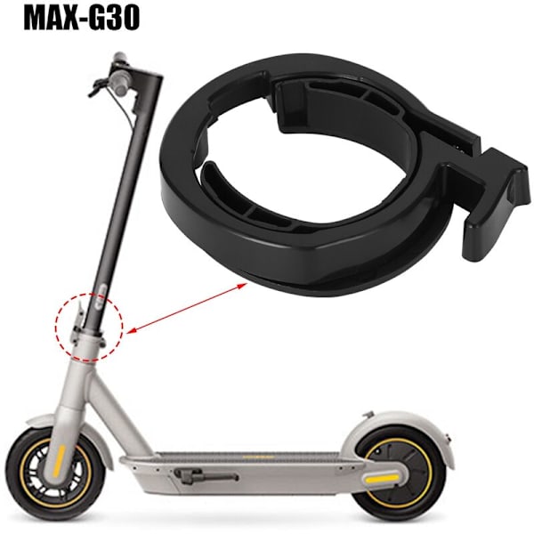 Rund grænse foldelås ring tilbehør til nem installation af Ninebot MAX G30 scooter
