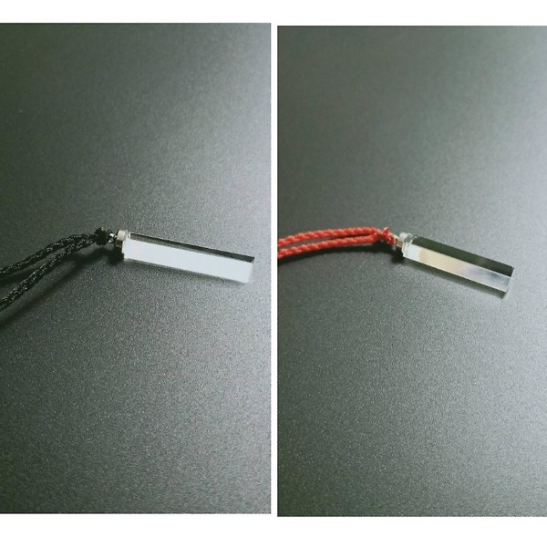 Triangulär prisma kristall solfångare hänge optisk glas regnbåge maker hänge
