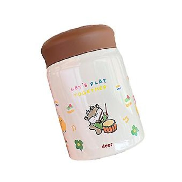 Isolerad vakuummatbehållare, 320 ml rostfritt stål isolerad mugg i rostfritt stål, isolerad matbehållare som håller vad den lovar