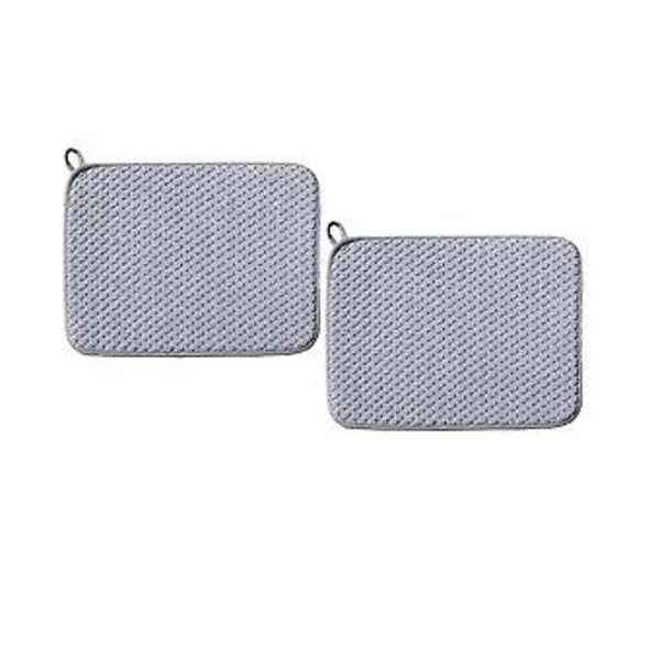 Oppvaskmatte i mikrofiber, absorberende oppvaskstativ for benk, absorberende oppvaskunderlag