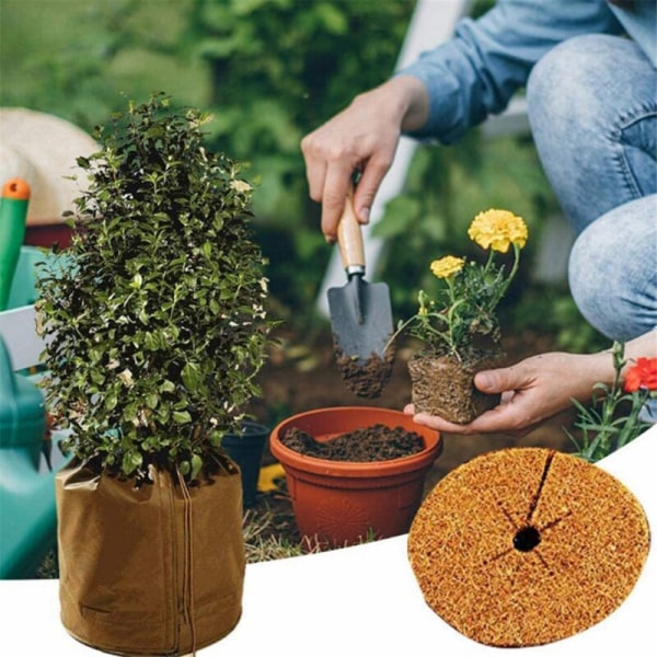 Vinterpotteplanteisolasjonspose, varm ung pose, blomsterpotte, frostvæskevarmtrekk, frostvæskedekselverktøy, L