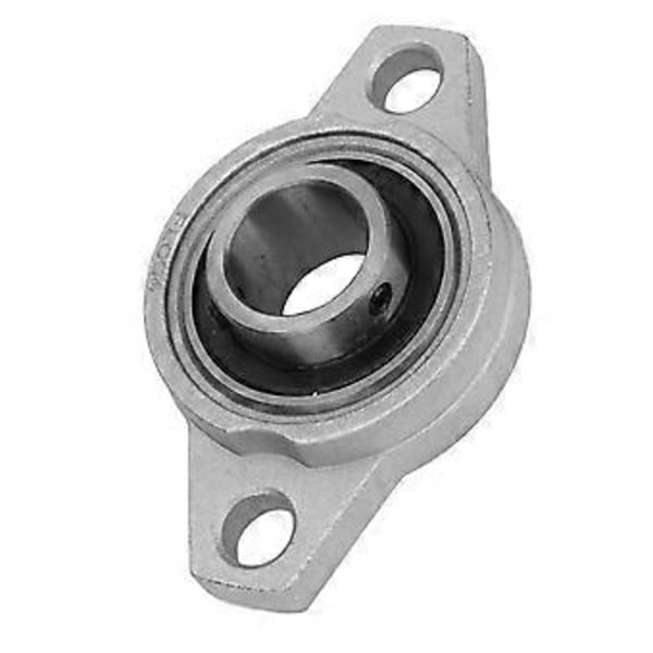 KFL004 Miniatyr Zink Aluminiumlegering Monterat Lagerbock Fläns Romblager