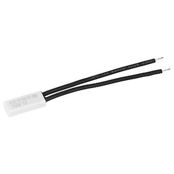 10 stk. KSD9700 Normalt Åben Temperaturkontrolkontakt Termisk Beskyttelse Plastik Probe 60℃