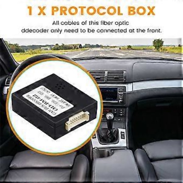 OD--02 Bilradio Canbus Boks Protokol Boks Dekoder til E39 E46 E53