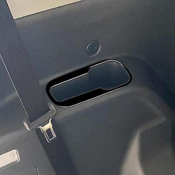 Rhd Auto Hiilikuitu Takarivin Kolmannen Rivin Mukiteline Koristekehys Suojusverhoilu Sienta 2022 2023