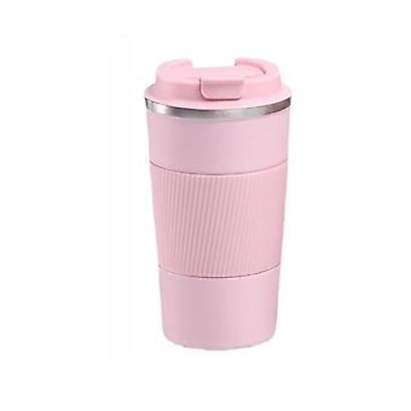 510ml Dubbel Rostfritt Stål 304 Kaffemugg Läcksäker Halkfri Bil Vakuumflaska Rese Termosmugg