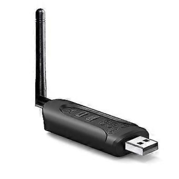 Usb Bluetooth Dongle Adapter Bt 5.3 Trådlös Ljud Datoradapter Aux 3.5 Rac Aptx Hd Adaptive Sp