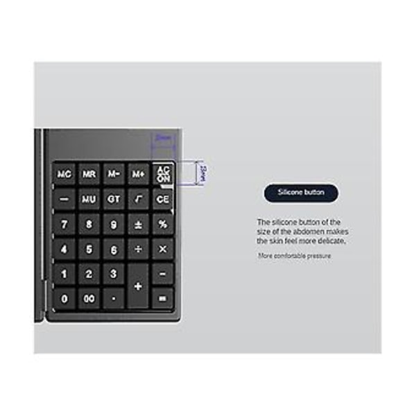 Videnskabelig Lommeregner Foldbar Tablet Bærbar Lommeregner LCD Tablet,l