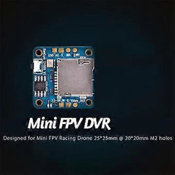 För Mini FPV DVR Förlustfri Videoutgång för VTX Mini FPV Racing Drone Quadcopter Mini FPV DVR