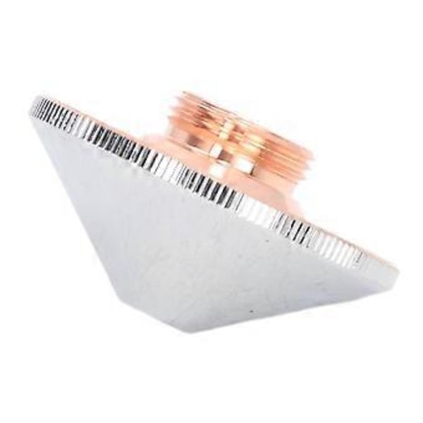 Laser-suutinleikkauskoneen pääleikkuri, kaksoisoptinen kuitu, kromattu kupari, 1,8 mm / 0,07 tuuman aukko