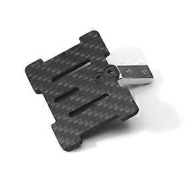 Karbonfiber ESC Monteringsplate for 1/10 Bbx 01 Bbx-01 Oppgraderingsdeler Tilbehør
