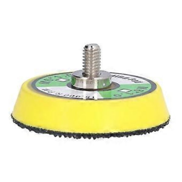 Häft- och öglefästen Luftslipmaskin Polermaskin PU-stödplatta för slipning polering buffning 2 tum M6x1 gänga 15000RPM