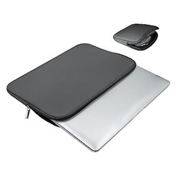 11 tums laptopfodral skyddande mjukt fodral (grå)
