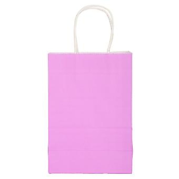Violetit voimapaperikassit - 10 kpl 15x8x21cm lahjakassit ostoksille ja syntymäpäiväjuhliin