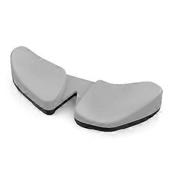 Ergonomiskt handledsstöd för mus, glidande handledsdyna som rör sig med musen, för kontor, gaming Grå