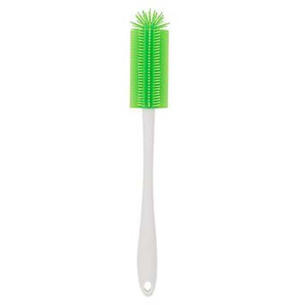Multifunktionell Avtagbar Silikonborste Flaskborste Skrubbning med Ergonomiskt Grepp