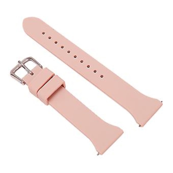 Ersättningsarmband för sportklocka för Amazfit GTS 4, snabbkoppling, justerbart silikonarmband för klockor med 20 mm breda fästen, rosa