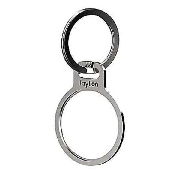 Laylion Holder Ring Case til Airtag Tracker, Nøglering, Nøglering