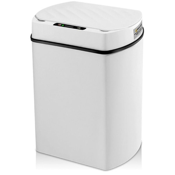 Smart soptunna för kök Hem Smart Home soptunna Soptunna Rum Automatisk sensor soptunna Soptunna Vit 15L