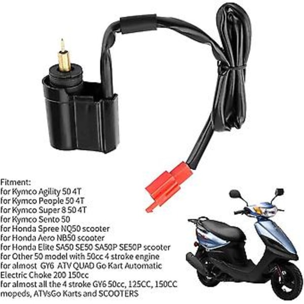 Forgasser Elektrisk Choke Automatisk For Kymco Agility 50 4t People 50 4t+jrl Automatisk Elektrisk Choke 50cc+jrl Automatisk Elektrisk Choke 50cc+kymco Aut