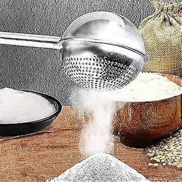 Sokerisirotin - Ruostumattomasta teräksestä valmistettu sokerisirotin, ruostumattomasta teräksestä valmistettu varsi
