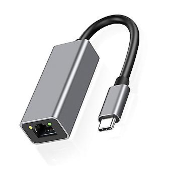 Type-c - Rj45-portti 1000mbps Usb C Ethernet -sovitin Usb-c - Rj45 Lan -sovitin Type C -verkkokortti U