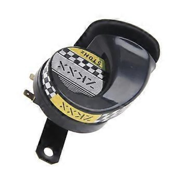 Universell Scooter Signalhorn 12V E-cyklar Motorcykel Elektriska Signalhorn Kit 130db Vattentätt Rund Högt Signalhorn Högtalare