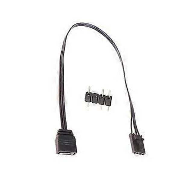 4-PIN RGB - Standardi ARGB 3-Pin 5V Adapteriliitin RGB-kaapeli 25cm