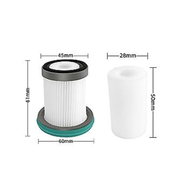 Udskiftnings Hepa Filter Og Filter Til T11 / T11 Pro Håndholdt Ledningsfri Støvsuger Reservedel S A