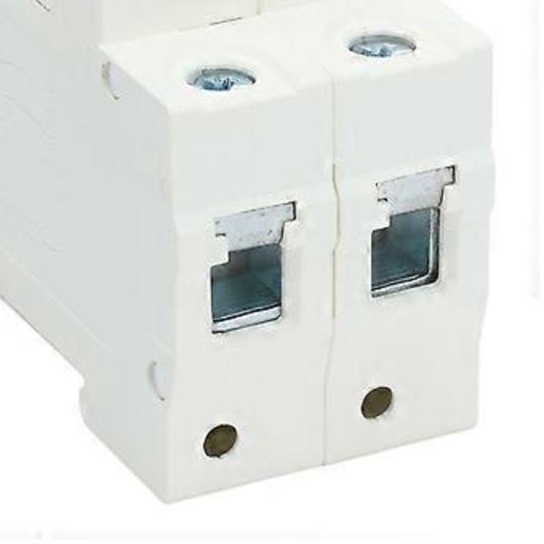 Brytare 2P Lågspänning 6000A Brytförmåga DIN-skena Montering 63A DC 1000V