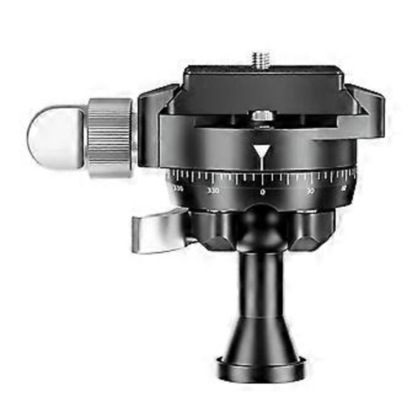 KA18 SLR Kameragimbal 360 Graders Roterande Metall Panoramisk Sfärisk Gimbal Projektor Gimbal med Snabbkopplingsplatta