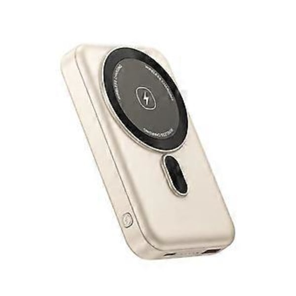 Magnetisk Powerbank 10000mAh 15W Bærbar til Trådløs Oplader med Holder til for Watch Series