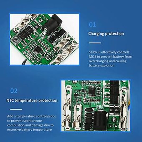 5s 18/21v 20a Batteribeskyttelseskort Bms Modul For Elektroverktøy 1