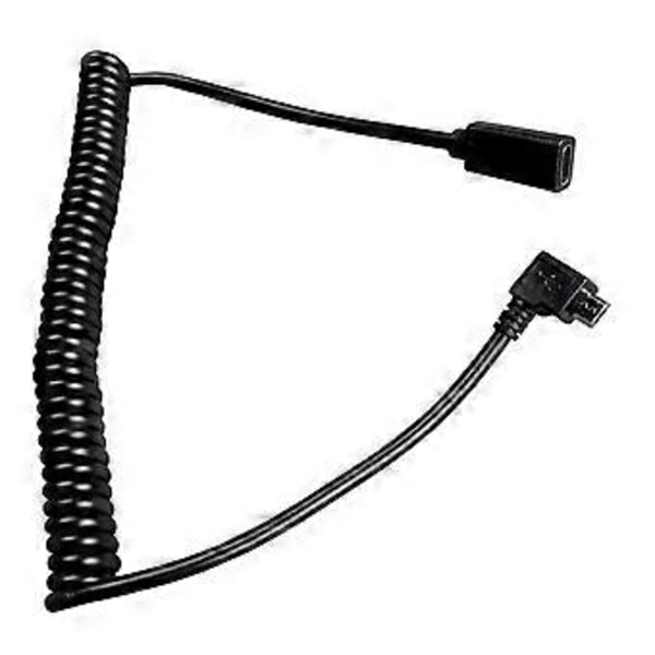 USB C Typ C Hona till Micro USB Hane Sladd Synk OTG Laddning Datakabel Sladd för Telefoner Surfplattor PC Hållbar