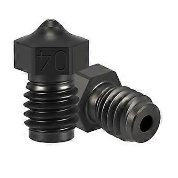 3D Printer Dyser DLC Hærdet Stål Dyser Ekstruder 0.4mm DLC Belagt Dyse Til E3DV6 Hotend 3D Printer Tilbehør