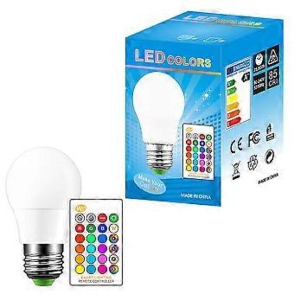 Huncv 10wled Farveskiftende Pære E27 Stemningsbelysning Stroboskop Lampe Fade Flash Led Bar Ktv Dekorativ Belysning Rgb + Kold Hvid