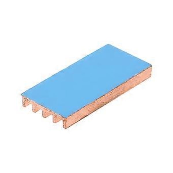 1 Styck Kylande Koppar Kylfläns för Raspberry Pi Kylflänsar Kylare