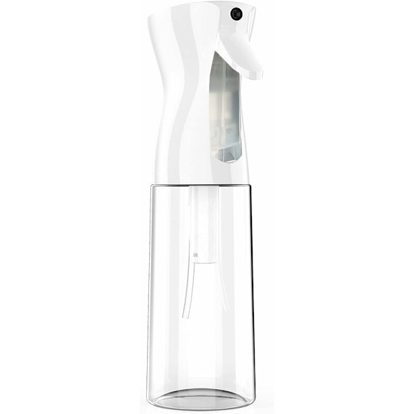 Hårsprayflaska, 300 ml hårstylingspray ultrafint hårdimma återanvändbart hårverktyg hårspray för frisör, växter, blommor-Fei Yu