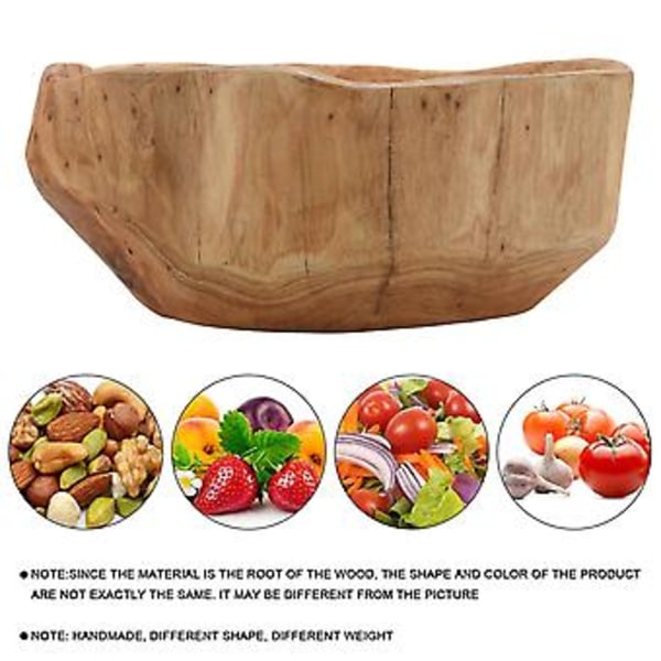Håll Fruktskål C Fat Fruktfat Snideri Rot Fruktfat 20-24 Cm