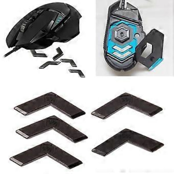 1 Sett Erstatning Tuning Metall Motvekt For G502 Hero High Performance RGB Gamingmus